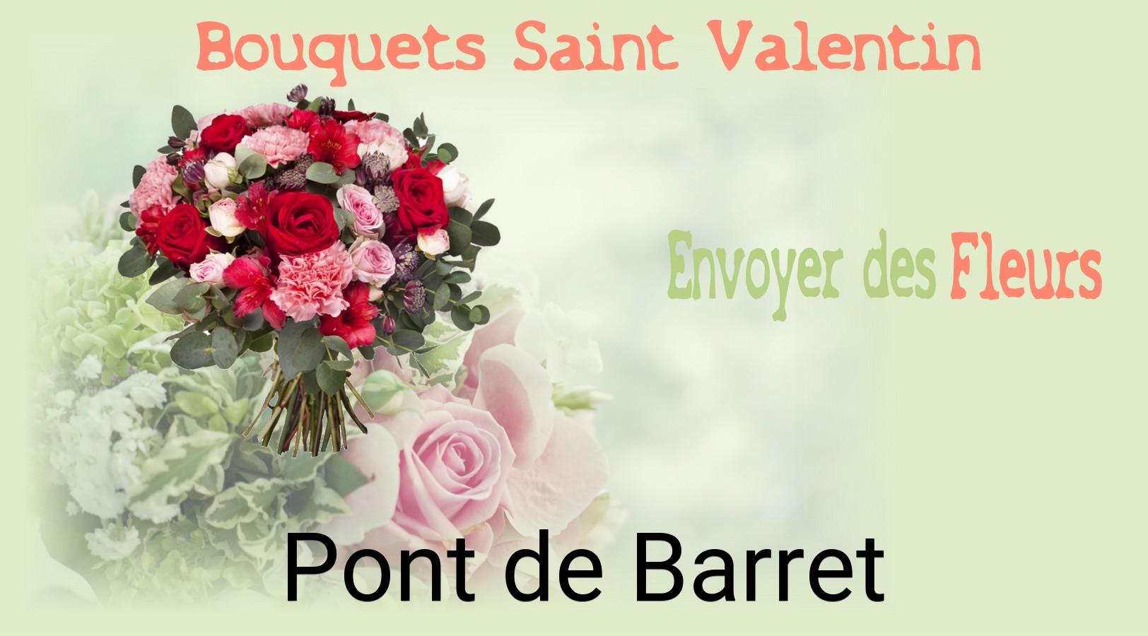 Roses de Saint-Valentin livrées à Pont-de-Barret
